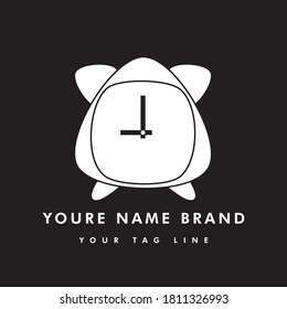 A simple and elegant logo template, suitable for logos for watch shops, watch companies or watch-related businesses