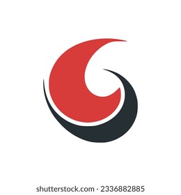 einfaches, elegantes Logo mit minimalistischer Technologie, Vektorgrafik-Design