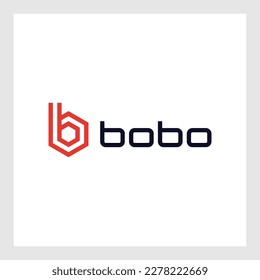Simple and Elegant Modern Building Combine B Letter Initial Logo Design