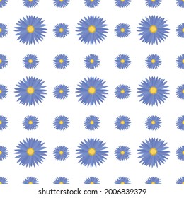 simple elegant modern flower pattern