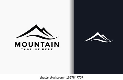 the simple elegant mount logo