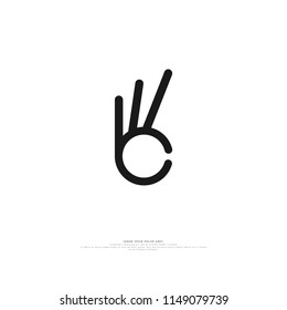Simple and elegant ok icon. Vector image.
