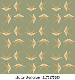 Simple and elegant ornament of abstract lines for decorating any surface. Seamless stroke pattern for prints, textile, web, advertising and any design projects.