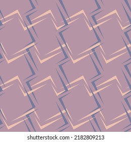 Simple and elegant ornament of abstract lines for decorating any surface. Seamless stroke pattern for prints, textile, web, advertising and any design projects.