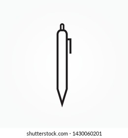 
simple and elegant pen icon design