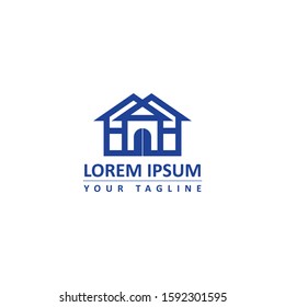 simple elegant real estate logo