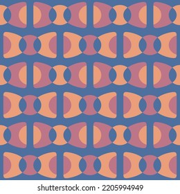 Simple and elegant rounded abstract ornament will decorate any surface or thing and make it attractive. Seamless pattern for prints, textile, web, advertising and any design projects.