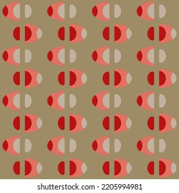 El ornamento abstracto redondeado, sencillo y elegante, decorará cualquier superficie o cosa y lo hará atractivo. Patrón sin problemas para impresiones, textiles, web, publicidad y cualquier proyecto de diseño.