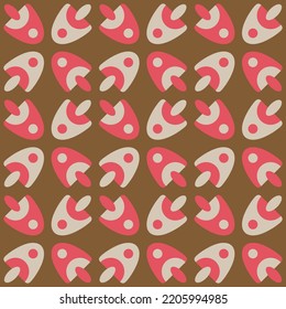 Simple and elegant rounded abstract ornament will decorate any surface or thing and make it attractive. Seamless pattern for prints, textile, web, advertising and any design projects.