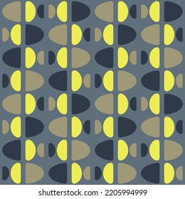 Simple and elegant rounded abstract ornament will decorate any surface or thing and make it attractive. Seamless pattern for prints, textile, web, advertising and any design projects.