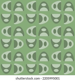 El ornamento abstracto redondeado, sencillo y elegante, decorará cualquier superficie o cosa y lo hará atractivo. Patrón sin problemas para impresiones, textiles, web, publicidad y cualquier proyecto de diseño.