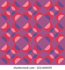 Simple and elegant rounded abstract ornament will decorate any surface or thing and make it attractive. Seamless pattern for prints, textile, web, advertising and any design projects.