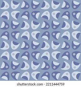 Simple and elegant rounded abstract ornament will decorate any surface or thing and make it attractive. Seamless pattern for prints, textile, web, advertising and any design projects.