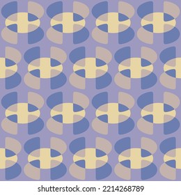 Simple and elegant rounded abstract ornament will decorate any surface or thing and make it attractive. Seamless pattern for prints, textile, web, advertising and any design projects.