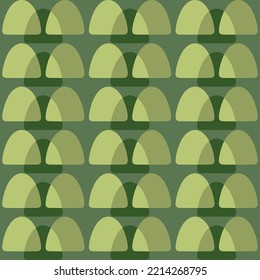El ornamento abstracto redondeado, sencillo y elegante, decorará cualquier superficie o cosa y lo hará atractivo. Patrón sin problemas para impresiones, textiles, web, publicidad y cualquier proyecto de diseño.