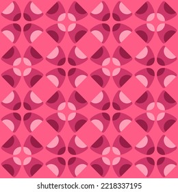 Simple and elegant rounded abstract ornament will decorate any surface or thing and make it attractive. Seamless pattern for prints, textile, web, advertising and any design projects.