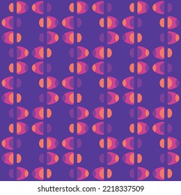 Simple and elegant rounded abstract ornament will decorate any surface or thing and make it attractive. Seamless pattern for prints, textile, web, advertising and any design projects.