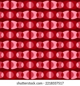 Simple and elegant rounded abstract ornament will decorate any surface or thing and make it attractive. Seamless pattern for prints, textile, web, advertising and any design projects.