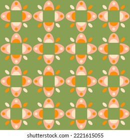 El ornamento abstracto redondeado, sencillo y elegante, decorará cualquier superficie o cosa y lo hará atractivo. Patrón sin problemas para impresiones, textiles, web, publicidad y cualquier proyecto de diseño.