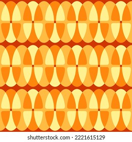 Simple and elegant rounded abstract ornament will decorate any surface or thing and make it attractive. Seamless pattern for prints, textile, web, advertising and any design projects.