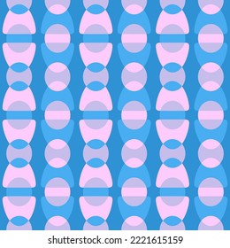 Simple and elegant rounded abstract ornament will decorate any surface or thing and make it attractive. Seamless pattern for prints, textile, web, advertising and any design projects.