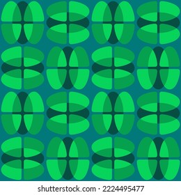 Simple and elegant rounded abstract ornament will decorate any surface or thing and make it attractive. Seamless pattern for prints, textile, web, advertising and any design projects.