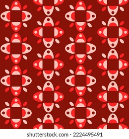 Simple and elegant rounded abstract ornament will decorate any surface or thing and make it attractive. Seamless pattern for prints, textile, web, advertising and any design projects.