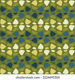 Simple and elegant rounded abstract ornament will decorate any surface or thing and make it attractive. Seamless pattern for prints, textile, web, advertising and any design projects.