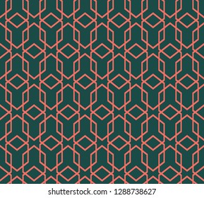 Simple Elegant seamless geometric grid pattern 	