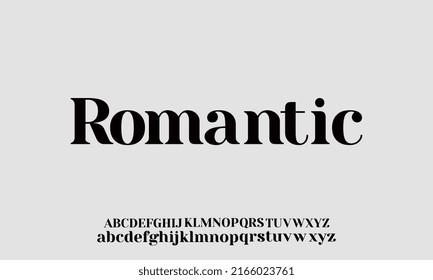 simple and elegant serif font