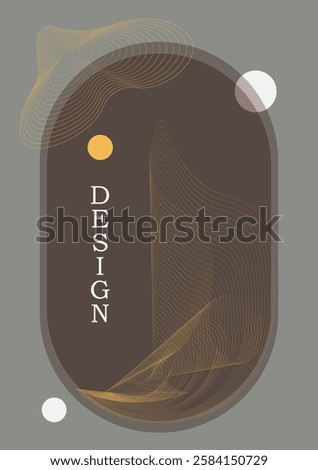 Simple and elegant social media design template for beauty and jewelry. Abstract social media design.