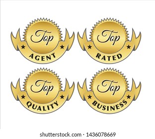 Simple &  Elegant, Top Reward design Vector Symbol, logo, emblem