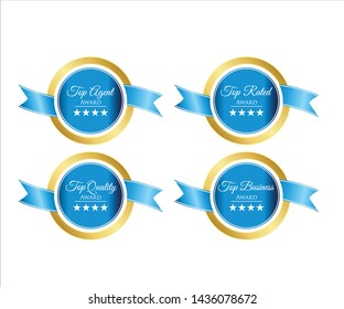 Simple &  Elegant, Top Reward design Vector Symbol, logo, emblem