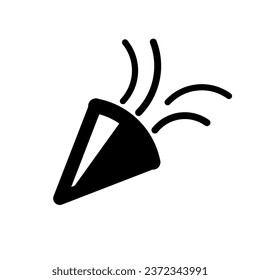 simple and elegant trumpet new year icon