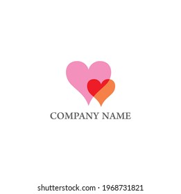 Simple and elegant unique love icons are perfect for your business.
