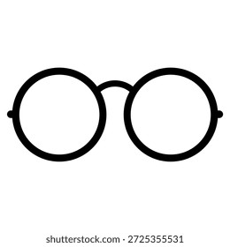 simple and elegant vector glasses illustration