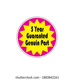 Simple and elegant warranty logo vector image
Suitable for your electronic goods as a guarantee of customer satisfaction who buys your product