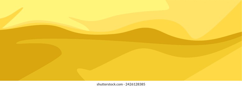 simple elegant wave flow desert abstract background
