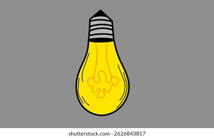 Simple elegnt yellow light image
