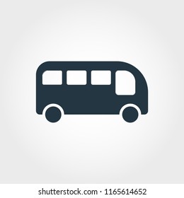 Simple element illustration. Bus concept symbol design from transport collection. Can be used for web, mobile and print. web design, apps, software, print.