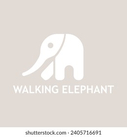 simple elephant logo concept suitable for your business or brand