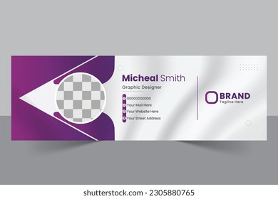 Simple Email Signature Design Template