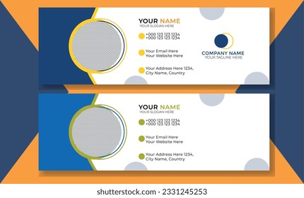 simple Email signature Design Template