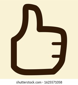 simple emoticon, emoticon, emoticon thumb
