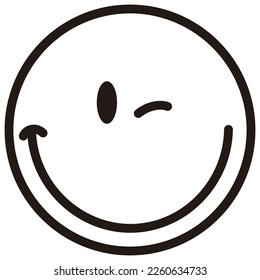 ilustración simple del vector de la cara emocional