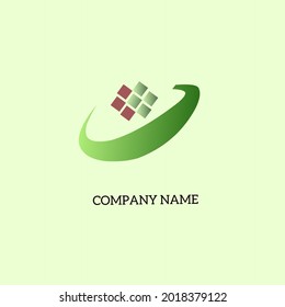 simple energy logo with vector format