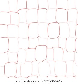 Simple English rose pink modern abstracts squares with white filling repeating pattern for textile print, party invitation,packaging,menu design,scrap booking,template