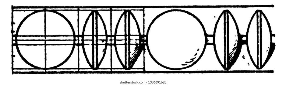 Einfache Anreicherung Bead Molding gefunden auf Formen, es ist ein antikes Design geformt, Vintage Linie Zeichnung oder Gravur.