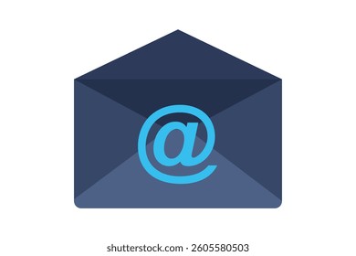 Simple Envelope Email Icon Design, email envelope icon, electronic mail symbol, envelope email vector, business mail illustration
