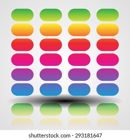 Simple Eq, Equalizer graphics for multimedia, audio, music concept 